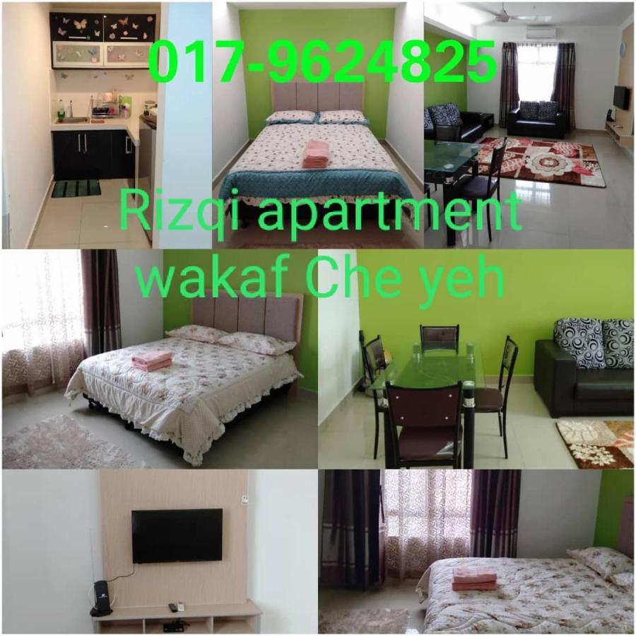 Risqi Apartment 2 Bedroom Wakaf Che Yeh Kota Bharu Ngoại thất bức ảnh