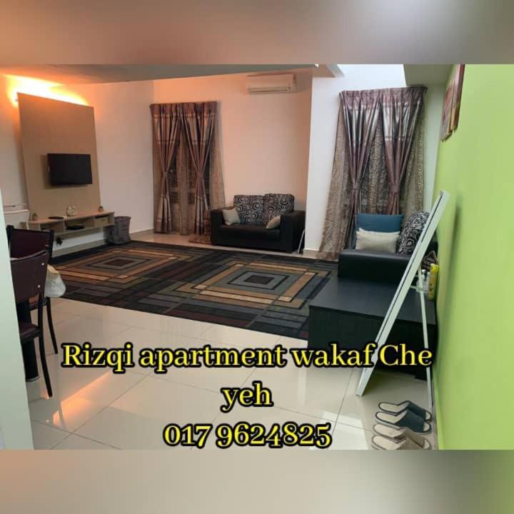 Risqi Apartment 2 Bedroom Wakaf Che Yeh Kota Bharu Ngoại thất bức ảnh